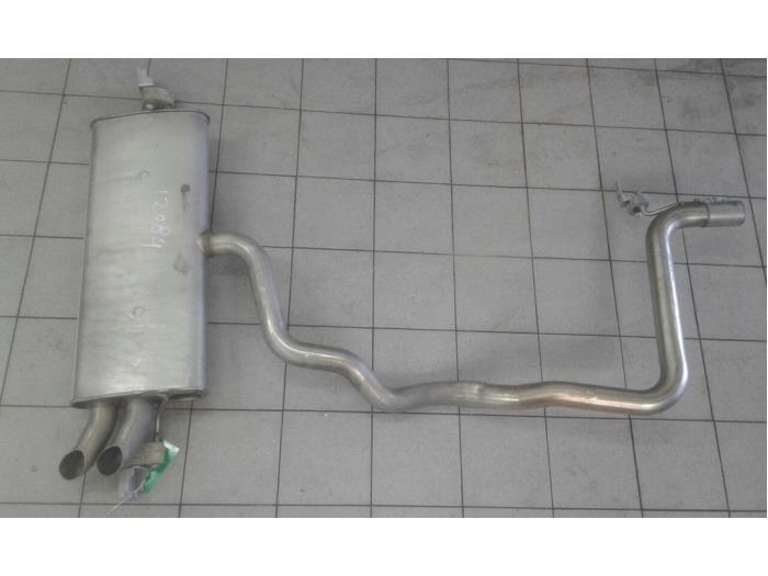 Gebrauchte Auspuff Enddämpfer Volkswagen T-Roc I 2.0 TDI 150 16V Preis € 313,95 Margenregelung angeboten von Wessel Parts & Service B.V.