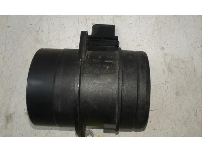 Usagé Débitmètre Volkswagen Golf VI (5K1) 2.0 TDI 16V Prix € 40,95 Règlement à la marge proposé par Wessel Parts & Service B.V.