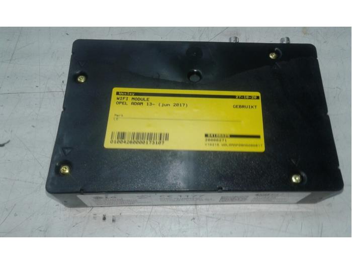 Używane Modul WiFi Opel Adam 1.2 16V Cena € 56,70 Procedura marży oferowane przez Wessel Parts & Service B.V.