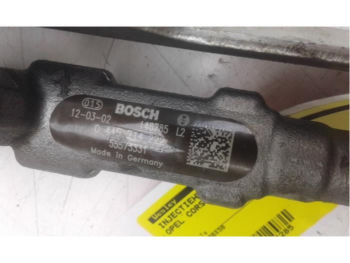 Gebrauchte Einspritzgehäuse Opel Corsa D Preis € 82,95 Margenregelung angeboten von Wessel Parts & Service B.V.