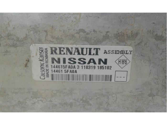 Intercooler d'un Nissan Micra (K14) 1.0 IG-T 100 2019