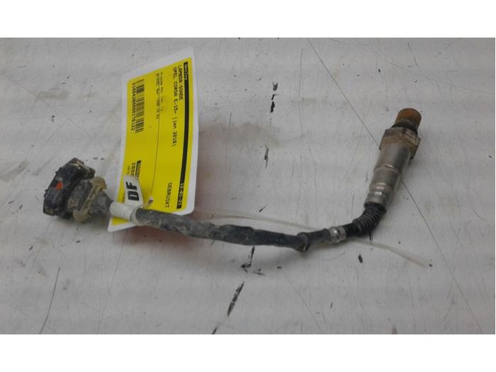 Usagé Sonde lambda Opel Corsa E 1.4 16V Bi-Fuel Prix € 51,45 Règlement à la marge proposé par Wessel Parts & Service B.V.