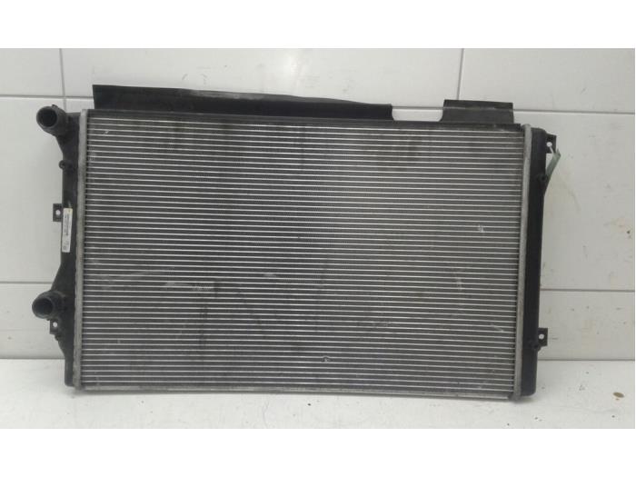 Gebrauchte Kühler Volkswagen Golf Plus (5M1/1KP) 1.4 TSI 160 16V Preis € 61,95 Margenregelung angeboten von Wessel Parts & Service B.V.