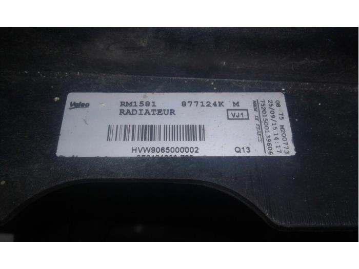 Usagé Radiateur Volkswagen Crafter 2.0 TDI 16V Prix € 78,75 Règlement à la marge proposé par Wessel Parts & Service B.V.