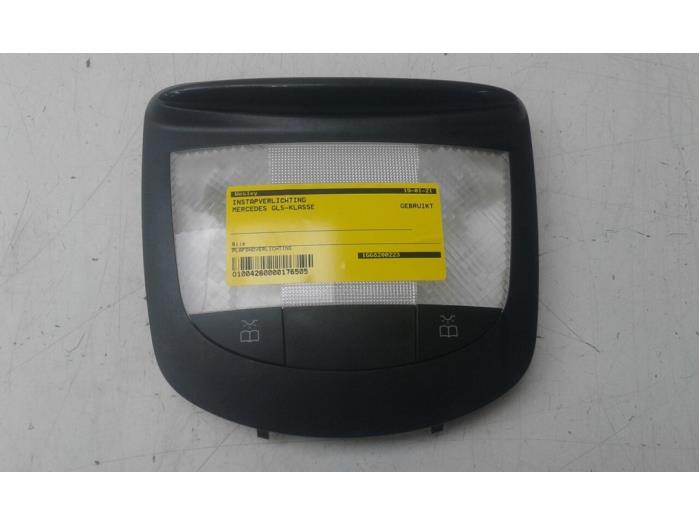 Begagnade Innerbelysning Mercedes GLS-Klasse Pris € 61,95 Marginaltabell erbjuds av Wessel Parts & Service B.V.