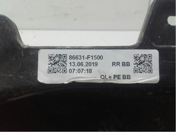 Marco de parachoques detrás de un Kia Sportage (QL) 1.6 GDI 16V 4x2 2019