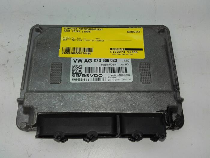 Used Engine management computer Seat Ibiza III (6L1) 1.2 Price € 93,45 Margin scheme offered by Wessel Parts & Service B.V.