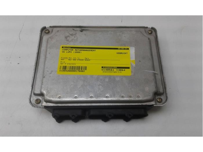Used Engine management computer Volkswagen Lupo (6X1) Price € 61,95 Margin scheme offered by Wessel Parts & Service B.V.