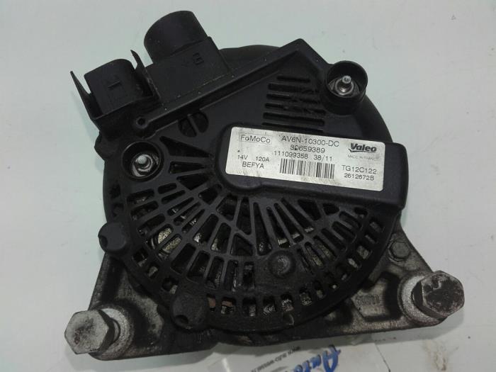 Begagnade Dynamo Ford Fiesta 6 (JA8) 1.4 TDCi Van Pris € 72,45 Marginaltabell erbjuds av Wessel Parts & Service B.V.