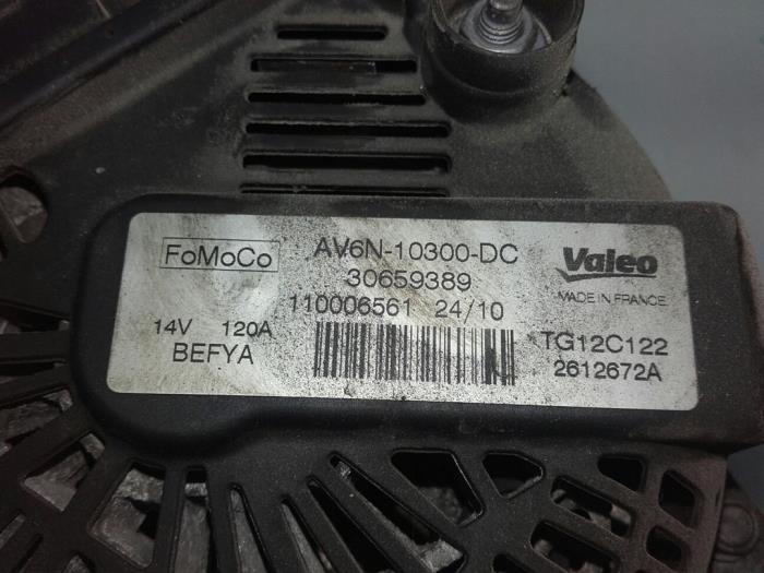 Begagnade Dynamo Ford Fiesta 6 (JA8) Pris € 72,45 Marginaltabell erbjuds av Wessel Parts & Service B.V.