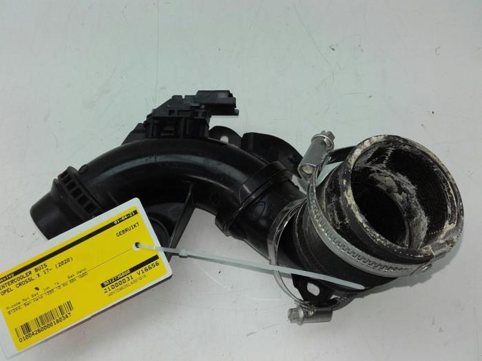 Gebrauchte Intercooler Rohr Opel Crossland (X) 1.2 Turbo 12V Euro 6 Preis € 36,75 Margenregelung angeboten von Wessel Parts & Service B.V.