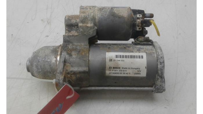 Gebrauchte Anlasser Opel Corsa E 1.4 16V Bi-Fuel Preis auf Anfrage angeboten von Wessel Parts & Service B.V.