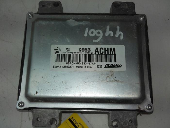 Used Engine management computer Opel Adam 1.4 16V Price € 313,95 Margin scheme offered by Wessel Parts & Service B.V.