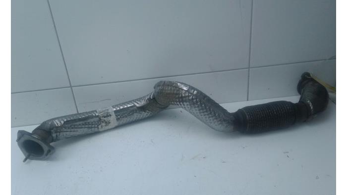 Exhaust front section from a Opel Astra K 1.4 Turbo 16V 2019