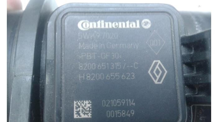 Airflow meter from a Mercedes-Benz Citan (415.6) 1.5 109 CDI 2020
