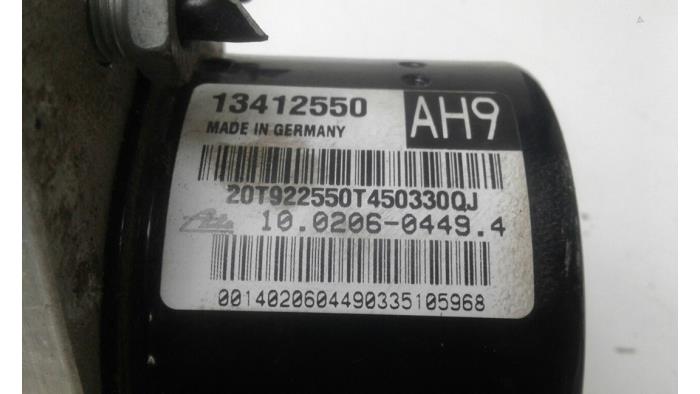 Pompa ABS z Opel Astra J Sports Tourer (PD8/PE8/PF8) 2.0 CDTI 16V 160 2015