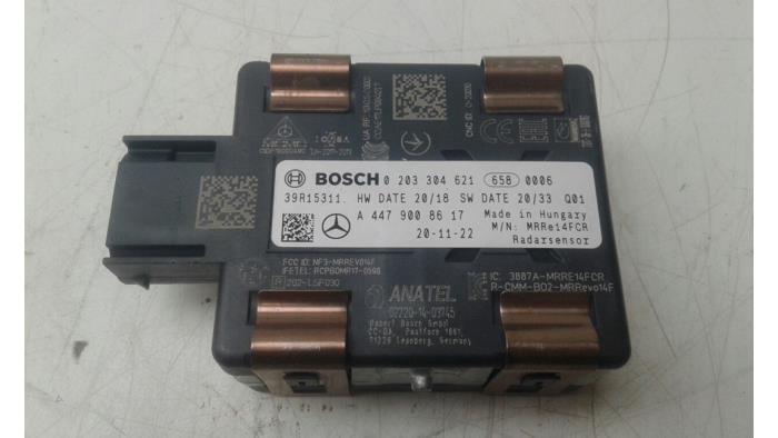 Begagnade Radarsensor Mercedes V (447.8) EQV 300 Pris € 313,95 Marginaltabell erbjuds av Wessel Parts & Service B.V.