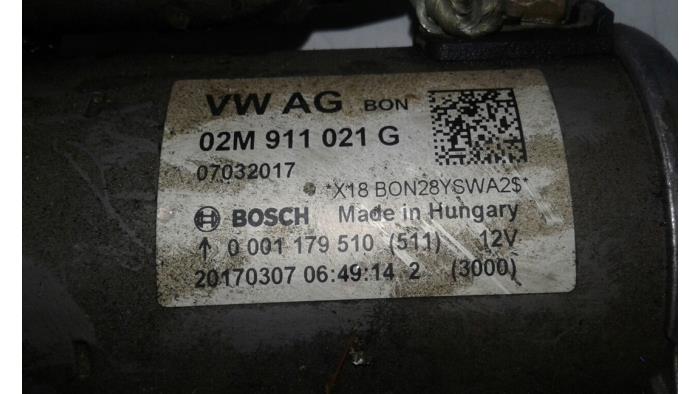 Begagnade Startmotor Skoda Citigo 1.0 12V G-TEC Pris € 72,45 Marginaltabell erbjuds av Wessel Parts & Service B.V.