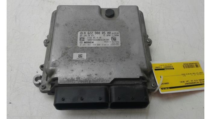 Used Engine management computer Mercedes Vito Mixto (447.7) 1.6 111 CDI 16V Price € 198,45 Margin scheme offered by Wessel Parts & Service B.V.
