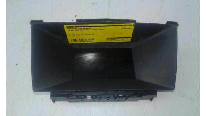 Begagnade Innerdisplay Opel Astra H SW (L35) 1.7 CDTi 16V Pris € 47,25 Marginaltabell erbjuds av Wessel Parts & Service B.V.