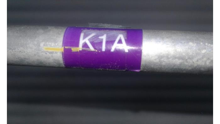 Tuyau de climatisation d'un Kia Rio IV (YB) 1.0i T-GDi 100 12V 2019