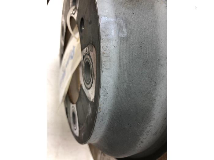 Rear brake disc from a Porsche Panamera (971G) 2.9 V6 24V 4 E-Hybrid 2021