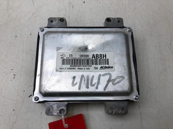 Used Engine management computer Opel Adam 1.4 16V Price € 183,75 Margin scheme offered by Wessel Parts & Service B.V.