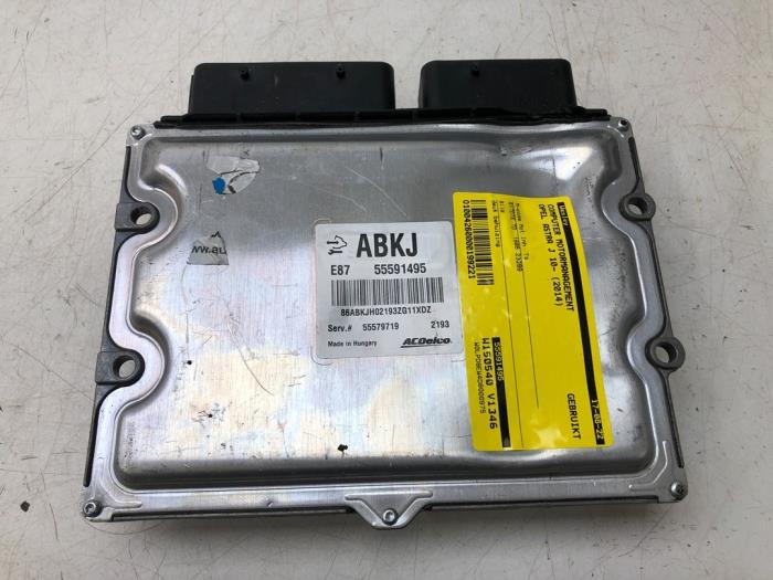 Used Engine management computer Opel Astra J Sports Tourer (PD8/PE8/PF8) 1.7 CDTi 16V Price on request offered by Wessel Parts & Service B.V.