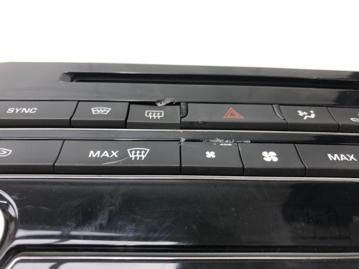 Heater control panel Jaguar XF 3.0 V6 S Supercharger 24V AWD GX6318C858PE