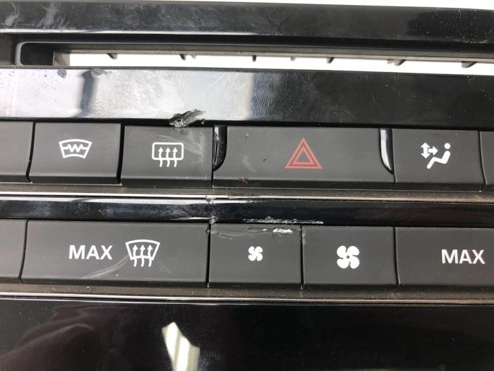 Heater control panel Jaguar XF 3.0 V6 S Supercharger 24V AWD GX6318C858PE