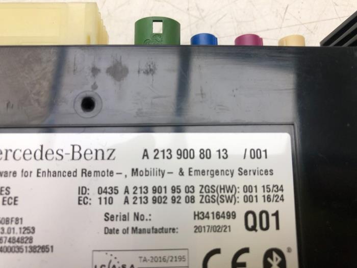 Usagé Ordinateur divers Mercedes C Estate (S205) C-200d 2.2 16V Prix € 103,95 Règlement à la marge proposé par Wessel Parts & Service B.V.