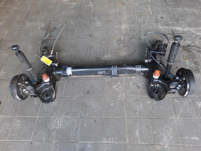 Usagé Train arrière complet Citroen C3 (SX/SW) 1.2 Vti 12V PureTech Prix € 418,95 Règlement à la marge proposé par Wessel Parts & Service B.V.