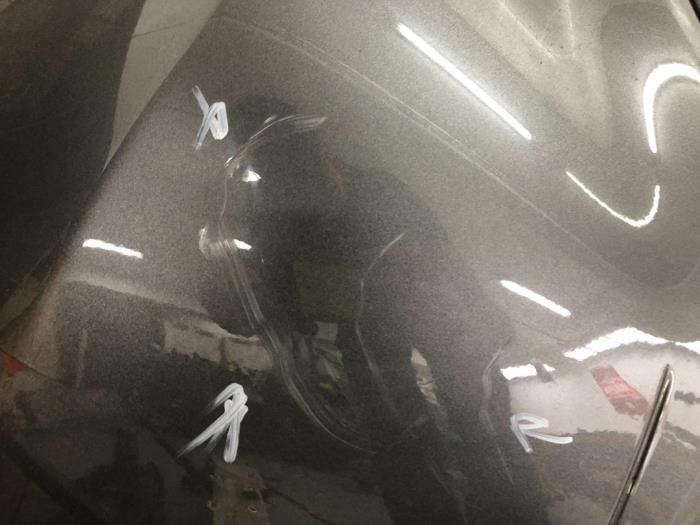 Stoßstange hinten van een Mercedes-Benz CLA Shooting Brake (117.9) 1.6 CLA-180 16V 2019