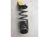 Rear coil spring from a Volkswagen Scirocco (137/13AD), 2008 / 2017 2.0 TDI 16V, Hatchback, 2-dr, Diesel, 1.968cc, 125kW (170pk), FWD, CBBB; CFGB, 2009-05 / 2017-11 2012