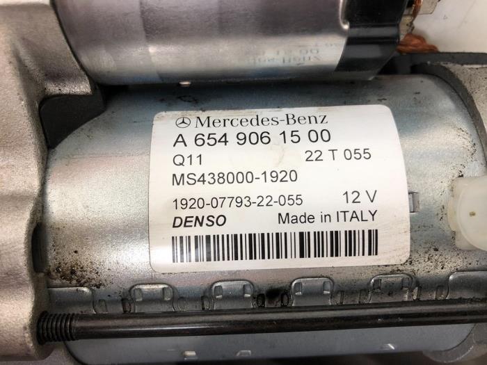 Démarreur d'un Mercedes-Benz Vito (447.6) 2.0 114 CDI 16V 2022