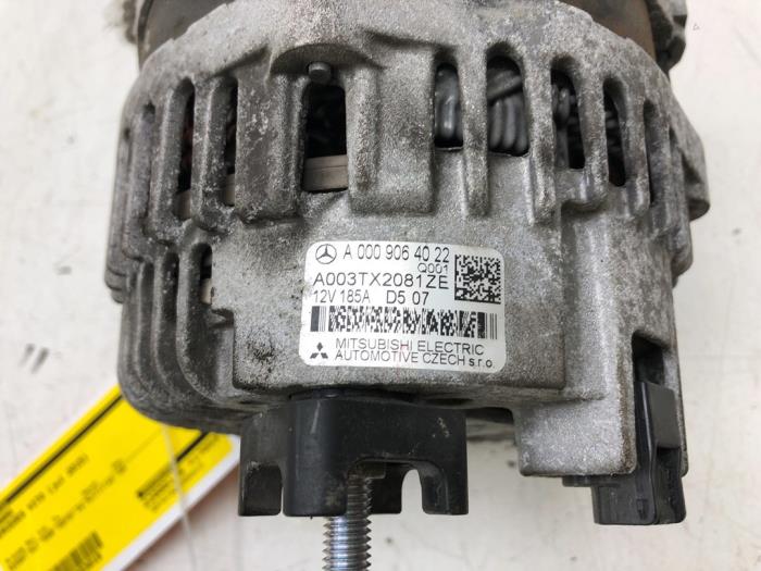 Usagé Dynamo Mercedes Vito (447.6) 1.6 111 CDI 16V Prix € 131,25 Règlement à la marge proposé par Wessel Parts & Service B.V.