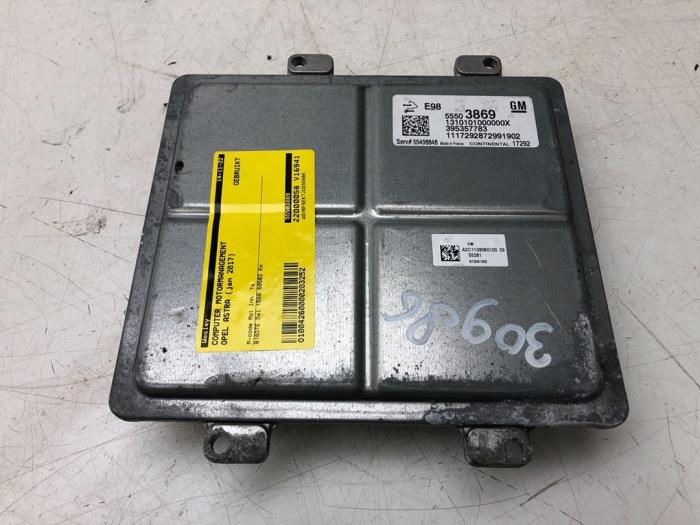 Used Engine management computer Opel Astra K 1.6 CDTI 110 16V Price € 236,25 Margin scheme offered by Wessel Parts & Service B.V.