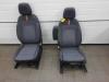 Set of upholstery (complete) from a Opel Crossland/Crossland X, 2017 1.2 Turbo 12V, SUV, Petrol, 1.199cc, 96kW (131pk), FWD, B12XHT; EB2DTS; D12XHT; EB2ADTS; F12XHT, 2017-03 2021