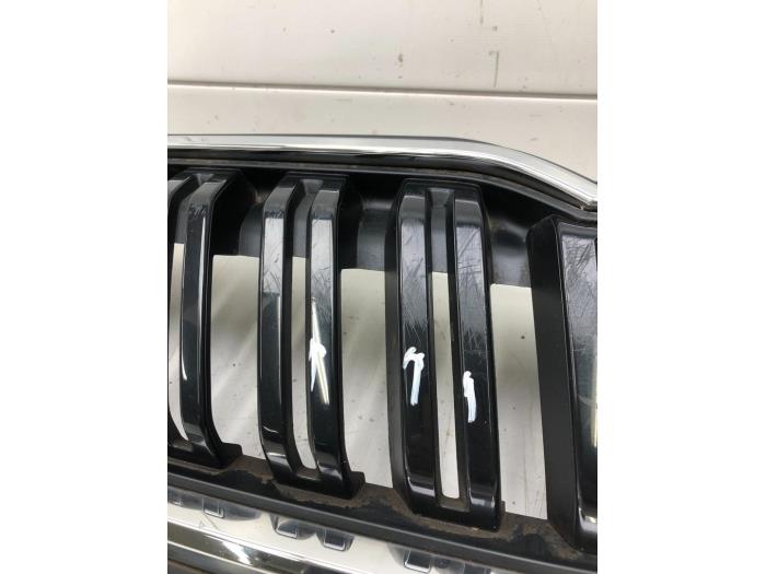 Używane Grill Skoda Kamiq Cena € 156,45 Procedura marży oferowane przez Wessel Parts & Service B.V.