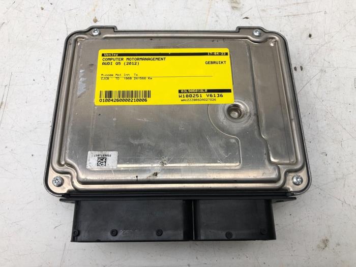 Used Engine management computer Audi Q5 (8RB) 2.0 TDI 16V Quattro Price € 236,25 Margin scheme offered by Wessel Parts & Service B.V.