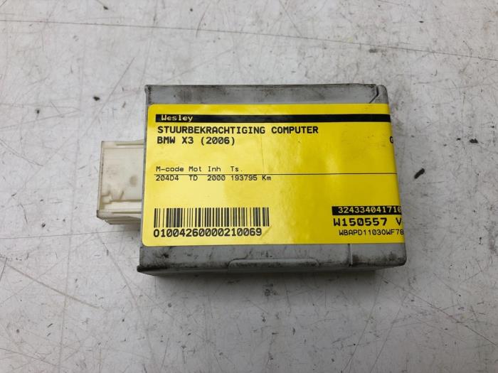 Usagé Ordinateur direction assistée BMW X3 (E83) 2.0d 16V Prix € 61,95 Règlement à la marge proposé par Wessel Parts & Service B.V.