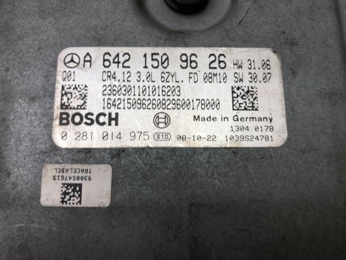 Used Engine management computer Mercedes R (W251) 3.0 320 CDI 24V 4-Matic Price € 261,45 Margin scheme offered by Wessel Parts & Service B.V.