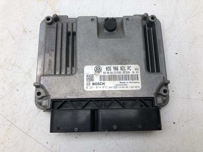 Used Engine management computer Volkswagen Caddy Combi III (2KB,2KJ) 1.9 TDI Price € 156,45 Margin scheme offered by Wessel Parts & Service B.V.