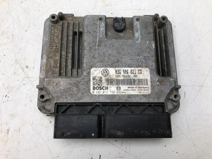 Used Engine management computer Volkswagen Caddy Price € 93,45 Margin scheme offered by Wessel Parts & Service B.V.