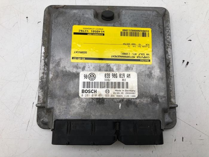Used Engine management computer Volkswagen Golf Price € 51,45 Margin scheme offered by Wessel Parts & Service B.V.