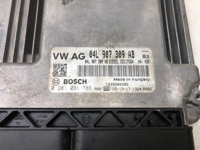 Used Engine management computer Audi Q3 (8UB/8UG) 2.0 TDI 16V 150 Quattro Price € 156,45 Margin scheme offered by Wessel Parts & Service B.V.