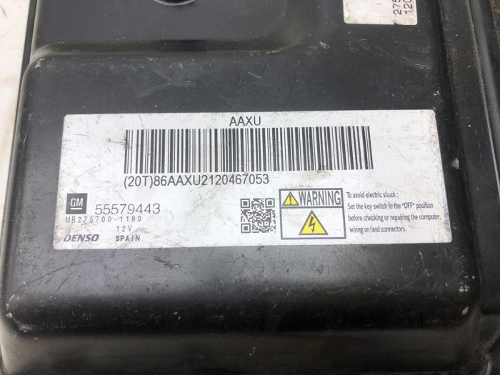 Engine management computer from a Opel Astra J Sports Tourer (PD8/PE8/PF8) 1.7 CDTi 16V 2012