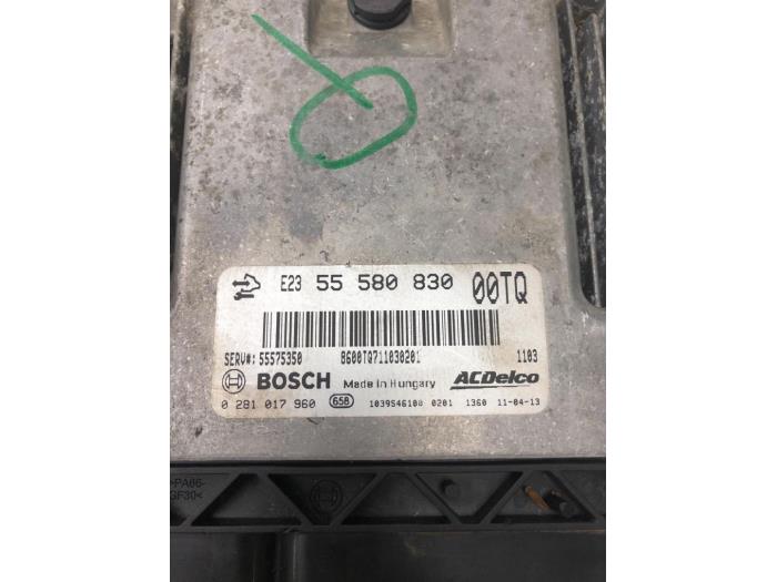 Used Engine management computer Opel Corsa D 1.3 CDTi 16V ecoFLEX Price € 156,45 Margin scheme offered by Wessel Parts & Service B.V.