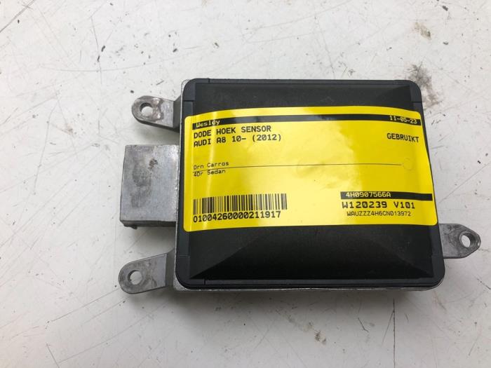 Begagnade Dödvinkelsensor Audi A8 (D4) 3.0 TDI V6 24V Quattro Pris € 156,45 Marginaltabell erbjuds av Wessel Parts & Service B.V.