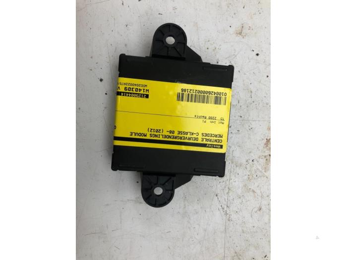 Central door locking module Mercedes C 2.2 C-220 CDI 16V BlueEFFICIENCY ...